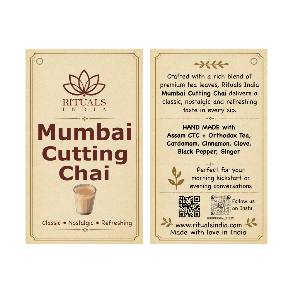Mumbai Cutting Chai – Mumbai-Style Spiced Black Tea