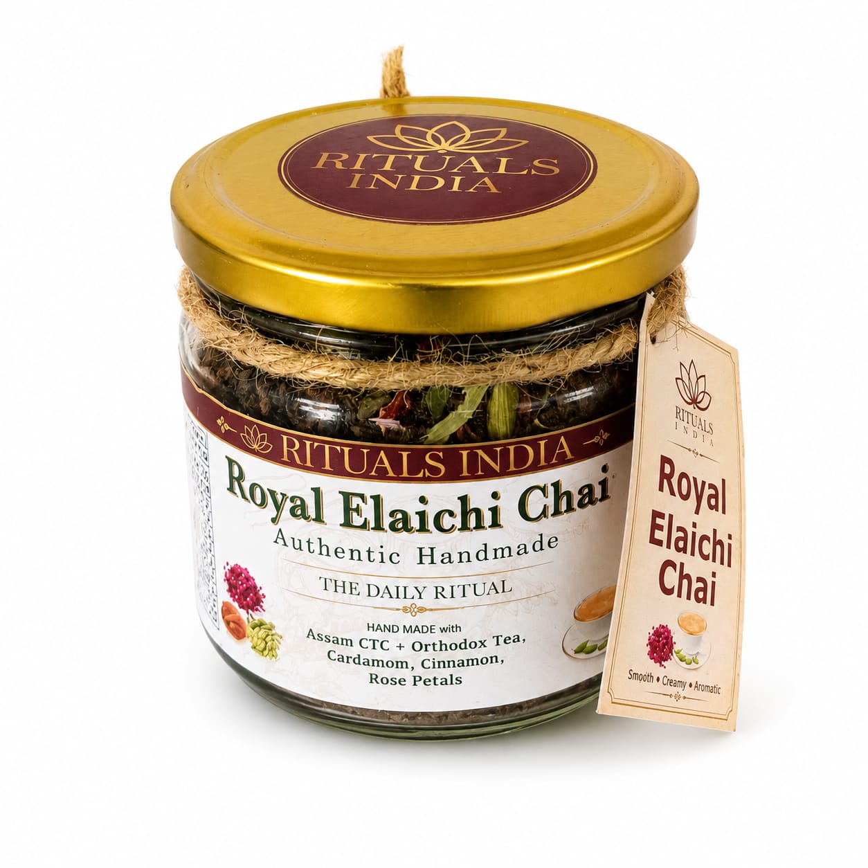 Royal Elaichi Chai – Cardamom & Rose Black Tea