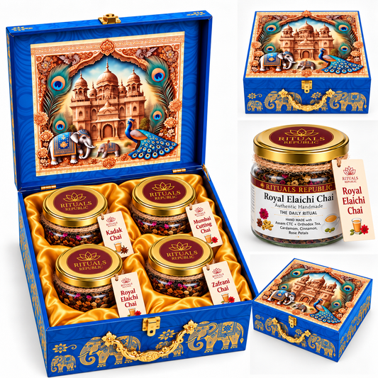 Rituals Republic Royal Chai Treasury – Luxury 4 Tea Gift Box