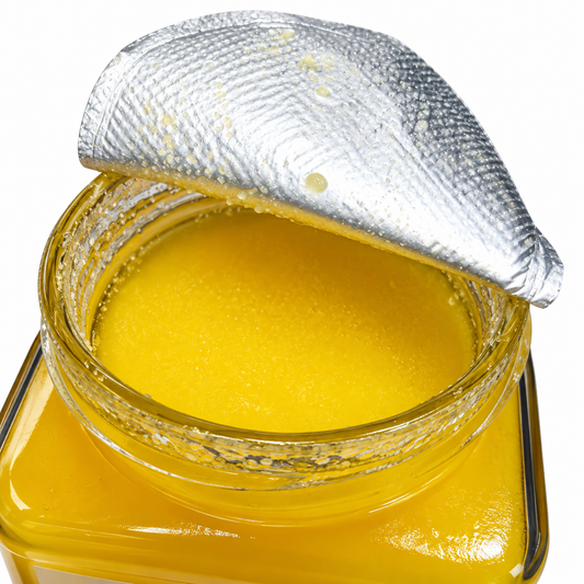 A2 Desi Golden Ghee | Bilona Cultured Cow Ghee | Wood Fired | 250ml (226g)