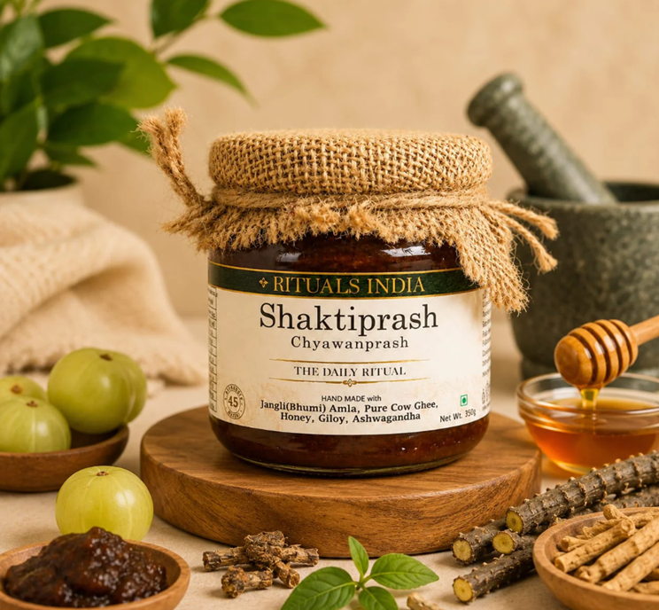 Rituals Republic Royal Indian Rituals Gift Box – Kadak Chai, Zafrani Chai & Chyawanprash