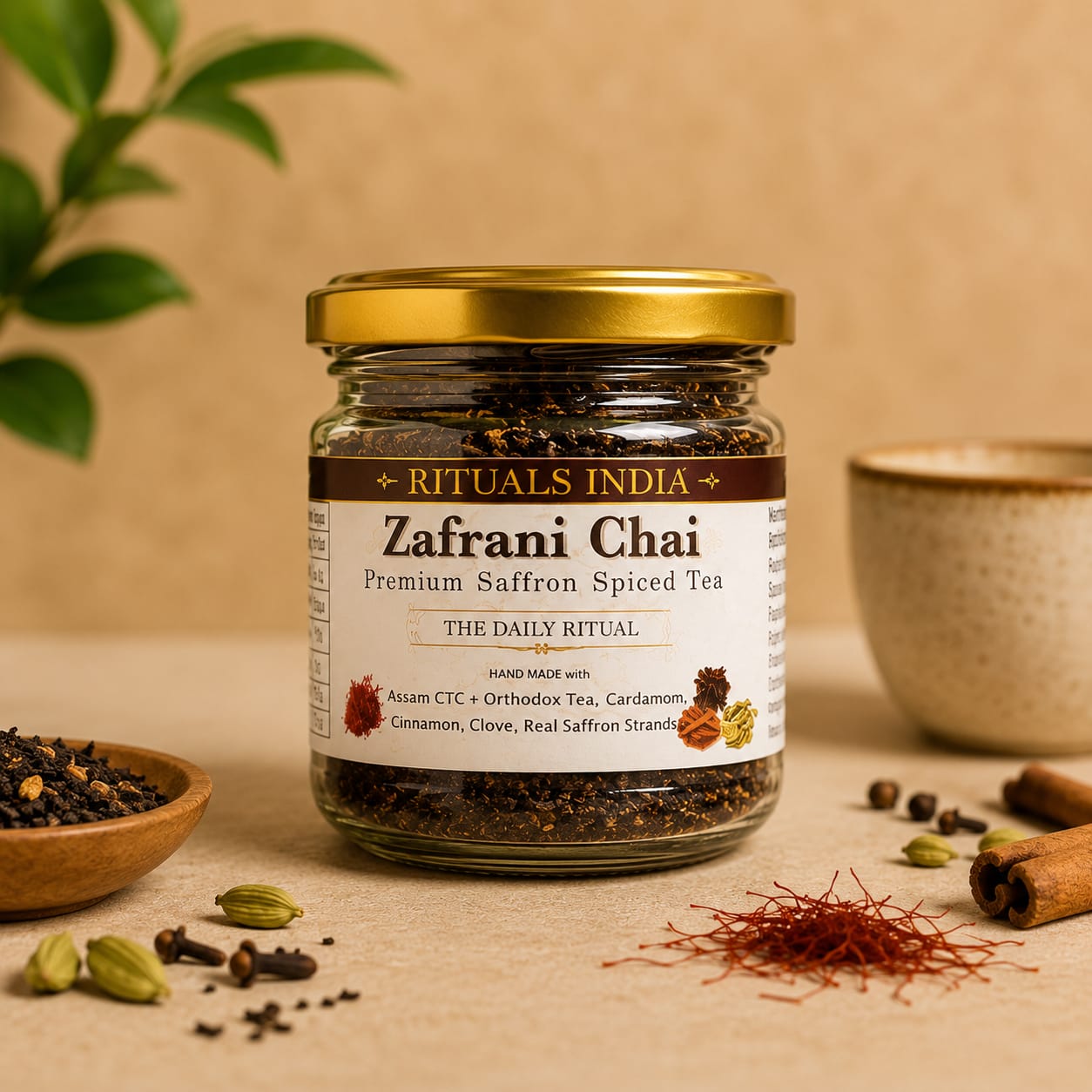 Zafrani Chai – Saffron & Spice Black Tea
